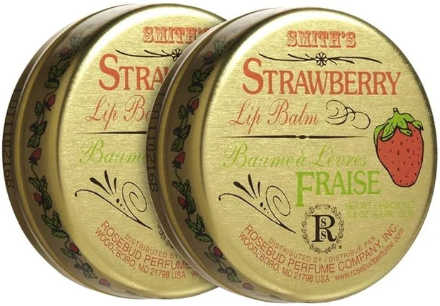 Rosebud Perfume Co. Lip Balm-Strawberry,0.8 Ounce