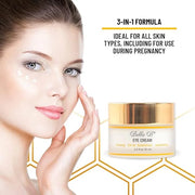 Bella B Eye Cream 1.7 oz Jar - Facial Glow - Pregnancy Skin Care - Pregnancy Skincare - Natural Eye Cream - Anti Aging Eye...