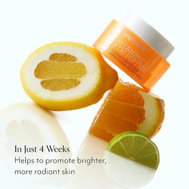 Bliss Get It Bright Duo - Bright Idea Vitamin C Moisturizer and Rest Assured Eye Cream - Brighten & Hydrate - Vegan, Clean...