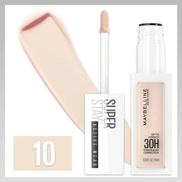 Maybelline Super Stay Liquid Concealer Makeup, Full Coverage Concealer, Up to 30 Hour Wear, Transfer Resistant, Natural Ma...