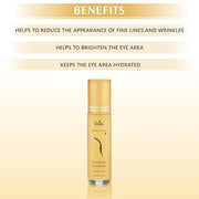 Shir-Gold Illuminating Eye Serum HelpsTo Reduce Fine lines and Dark area around EyesHydrates Eye AreaSuits All Skin Types ...