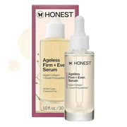 Honest Beauty Ageless Firm and Even Serum | Powered by Vegan Collagen and Elastin Polypeptides | Firmer-Looking Skin and E...