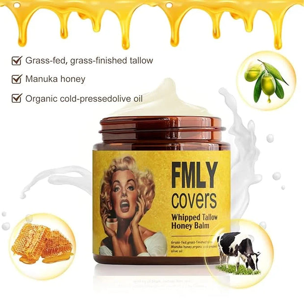 2025 New Beef Tallow For Skin, Grass Fed Tallow Face Body Moisturizer, Nourish and Soothe Dry Skin - Product Image