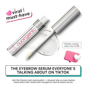 nuorganic 'Cosmic Brow' Eyebrow Serum for Growth | Natural Eye Brow Serum for Thicker, Longer, More Defined Brows | 4 Mont...