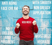 KissRedE Anti Aging Face Cream. Best Anti Wrinkle Cream Moisturizer For Face, Hands, Neck. Reduce Wrinkles, Fine Lines, Cr...