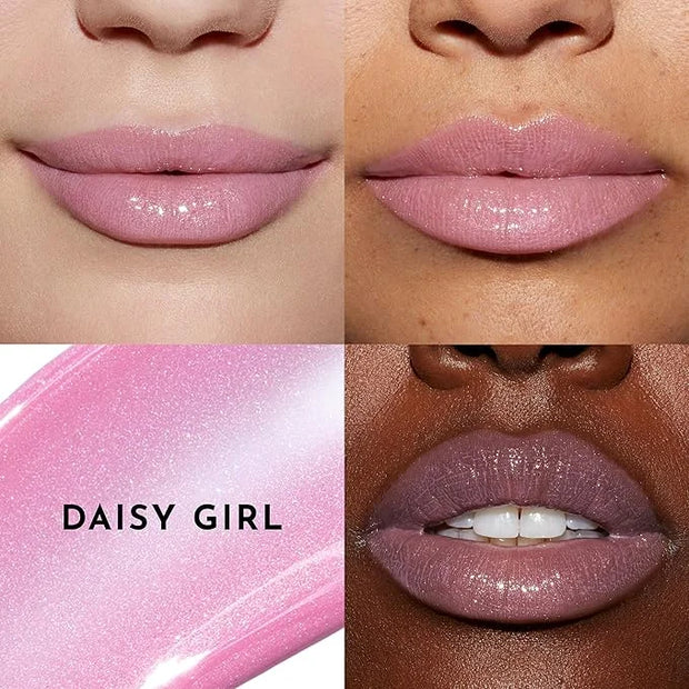 Forget the Filler Lip Plumping Line Smoothing Gloss - Daisy Girl - Premium Volumizing Lip Gloss with Natural Ingredients D...