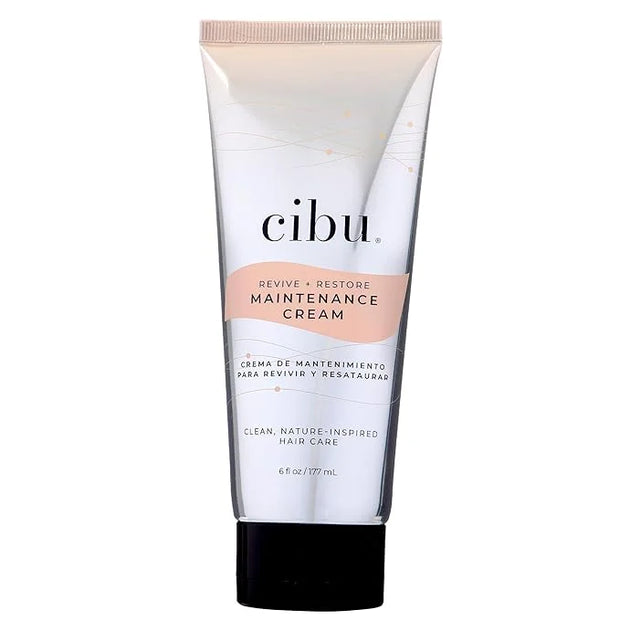 CIBU Revive and Restore Maintenance Cream | Heat Protectant for Hair with Oleic Acid, Linoleic Acid, Vitamin E & Vitamin K...