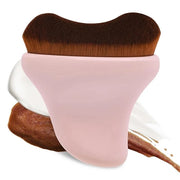 Self Tanner Brush - Kabuki Brush Body Leg Makeup Brush for Self Tanning Gel Tanning Lotion,Sunscreen - Self Tanning Mitt B...