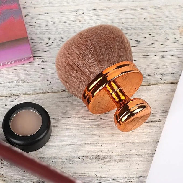 Large Self Tanning Brush, Oval Body Makeup Brush with Wide Brush Head Self Tanner Brush Applicator Sunscreen Brush for Mak...