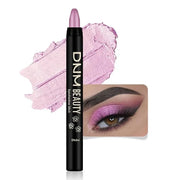evpct Violet Pink Shimmer Cream Eye Shadow Brightener Sticks Set for Eyes, Violet Pink Shimmery Matte Pencil Eye shadow Ap...