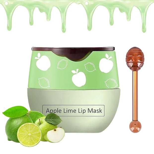 Bee Lip Balm Honey Pot, Strawberry
