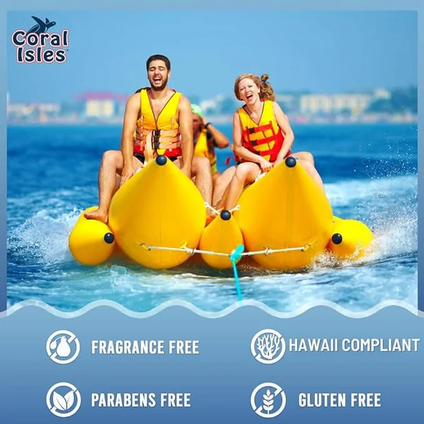 Sunscreen Spray SPF 30 - Broad Spectrum UVA/UVB Protection - Hawaii 104 Reef Act Compliant (Oxybenzone & Octinoxate Free) ...