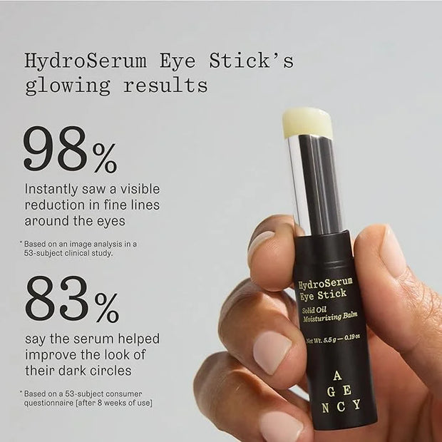HydroSerum Eye Stick, Under-Eye Moisturizing Balm, Visibly Brightens Dark Circles, Smooths Fine Lines and Wrinkles, and In...