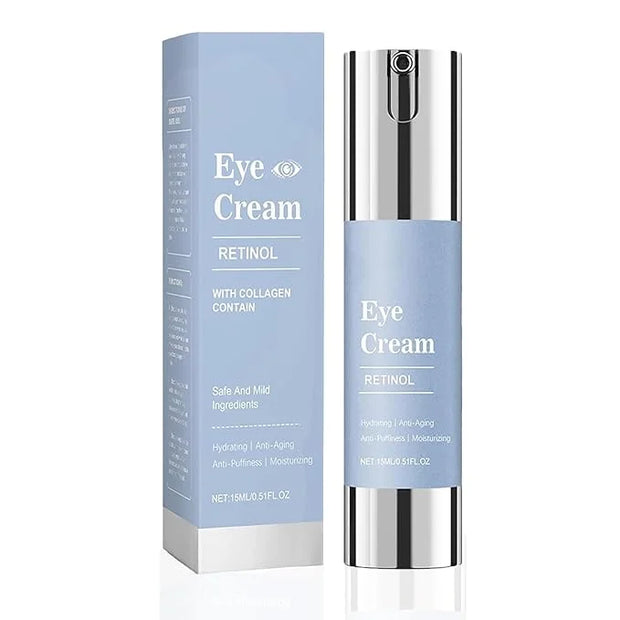 Retinol Under Eye Cream, Anti-aging Eye Cream for Eye Bags, Retinol Eye Cream for Dark Circles, Puffiness and Wrinkles, Su...
