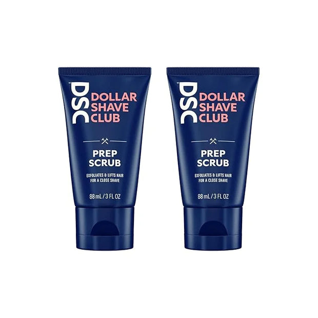 Dollar Shave Club | Prep Scrub 3 ounce (2 Pack) | Pre Shave Scrub to Prevent Ingrown Hairs - Product Image