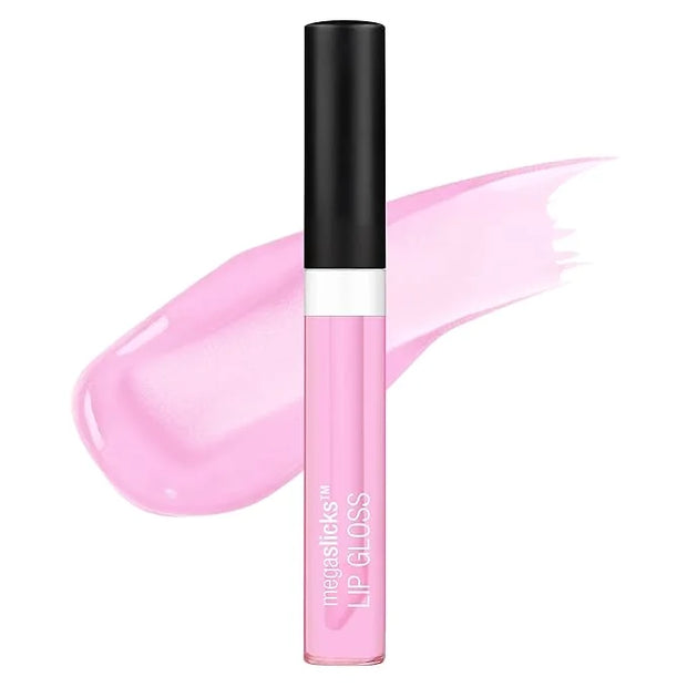 wet n wild MegaSlicks Lip Gloss, Ultra-Glossy, Vitamin-E Enriched, Ultra-Gloss High Shine Moisturizing, Cruelty-Free & Veg...