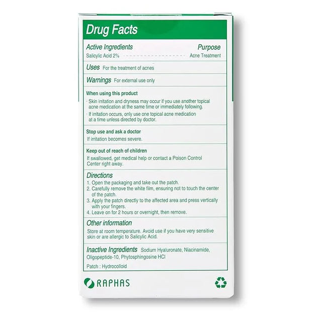 ACROPASS Acne Cure DEN Microarray Patch, OTC Salicylic Acid 2% (4ct) – Acne Treatment for Sensitive Skin, Anti-Inflammatio...