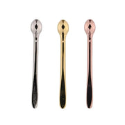 3 Pcs Eye Cream Applicator Wand Sticks Metal Eye Cream Spoon Cosmetics Spoon Applicators Anti-wrinkle Anti-aging Eye Massa...