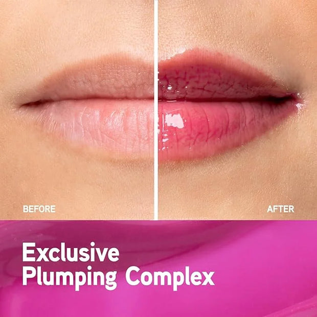 Physicians Formula Mineral Wear Diamond Lip Plumper Gloss, Dermatologist Tested, Brilliant Berry Diamond - Product Image