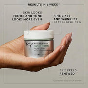 No7 Future Renew Damage Reversal Night Cream - Hydrating Face Moisturizer & Firming Cream to Reverse Visible Signs of Skin...