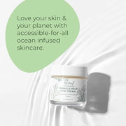 Miracle Sea Kelp Eye Cream Hydrating & Correcting Yerba Mate Caffeine & Hyaluronic Acid for Dark Circles Bags & Puffiness ...
