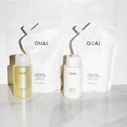 OUAI Fine Shampoo Refill - Volumizing Shampoo with Strengthening Keratin, Biotin & Chia Seed Oil for Fine Hair - Delivers ...
