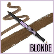 Maybelline Express Brow 2-In-1 Pencil and Powder Eyebrow Makeup, Blonde, 1 Count - Product Image