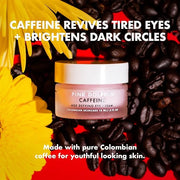 Pink Dolphin Caffeine Eye Cream – Anti-Aging Eye Treatment for Dark Circles, Puffiness & Fine Lines – Hydrating Formula wi...