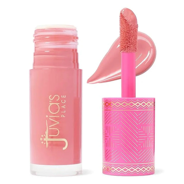 Juvia's Place Blushed Liquid Blush RoseyPosey - Dewy Tint Cheeks Makeup Glow Pigment Effortless Beauty Long Lasting Cosmet...