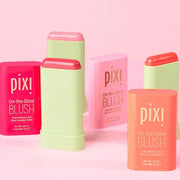 Pixi On-the-Glow Blush - Juicy, Hydrating Tinted Moisture Blush Stick with Ginseng, Aloe Vera & Fruit Extracts, For Cheeks...