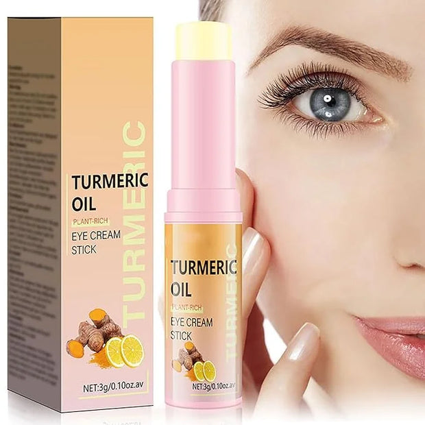 Turmeric Retinol Eye Stick, Turmeric Booster Eye Cream, Anti Aging and Hydrating Under Eye Cream for Dark Circles Puffines...