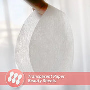 MoyRetty 300 Sheets Disposable Eye Mask-Non Woven Eye Care Cotton, Facial Eye Covers Skincare Spa Paper, Cosmetic Facial P...