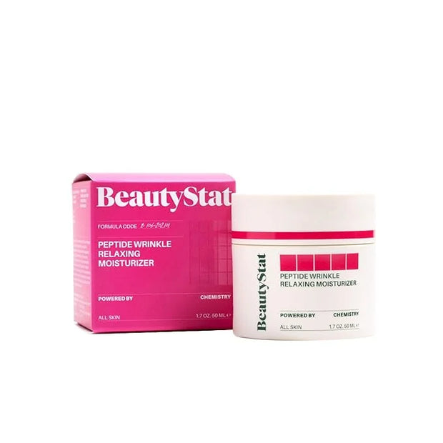 BeautyStat Peptide Wrinkle Relaxing Moisturizer - Made in the USA - Created by a 20+ Year Skincare Veteran Cosmetic Chemis...