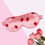 THXSILK Sleep Mask 100% 19 Momme Pure Mulberry Silk Super Smooth Cooling Decorative Sleep Eye Mask Blackout Eye Cover with...