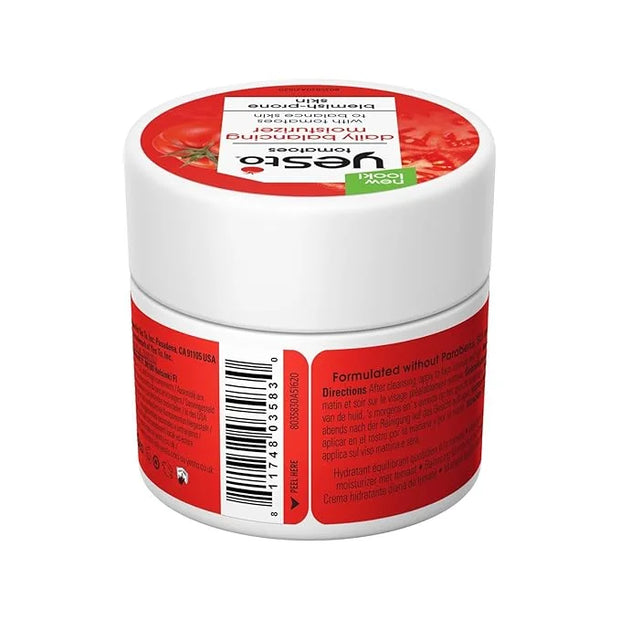 Yes To Tomatoes Daily Balancing Moisturizer, Blemish-Fighting & Enlightening Moisturizer, Natural Vegan & Cruelty Free, 1....