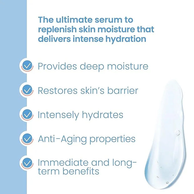 Pure Daily Care High Energy Hyaluronic Serum (4 Fl. Oz) - Hydrating Clinical Grade Hyaluronic Acid. - Product Image