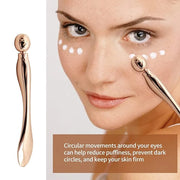 2PCS Metal Eye Cream Applicator Wand Stick, Massager Skin Care Tools, Face Roller Massager Tool,Eye Massage Wand Stick Gir...