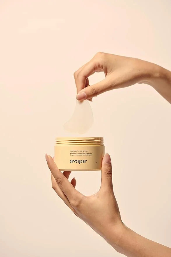 Avajar Melacontrol Daily Eye Patch | Korean Hydrogel Under Eye Mask for Puffy Eyes and Dark Circles | Anti-Wrinkle | Niaci...