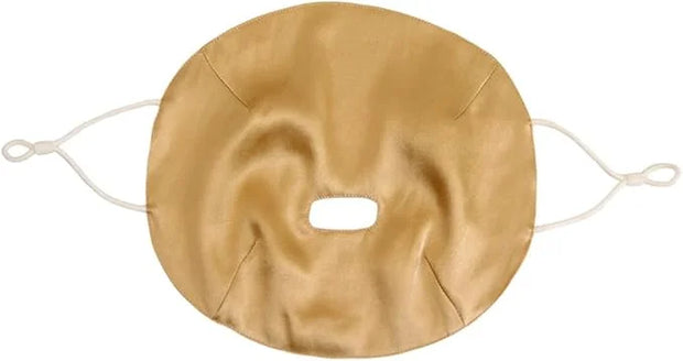 100% Silk Sleep Mask Modern Full Face Sleep Mask Soft Comfortable A Good Night’s Sleep Eye Mask with Adjustable Strap (Bla...