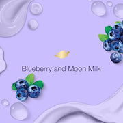 Dove Body Wash Unwinding Blueberry & Moon Milk, 4 Count for Renewed, Healthy Looking Skin, Moisturizing Gentle Skin Cleans...