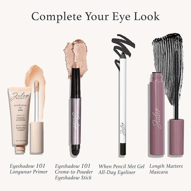 Julep Eyeshadow 101 Neutral Palette Creme-to-Powder 6 Piece