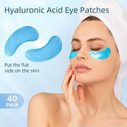 Under Eye Patches, 40 Pairs Eye Mask for Dark Circles, Puffy Eyes, Undereye Bags,Wrinkles,Eye Mask Patches with Hyaluronic...