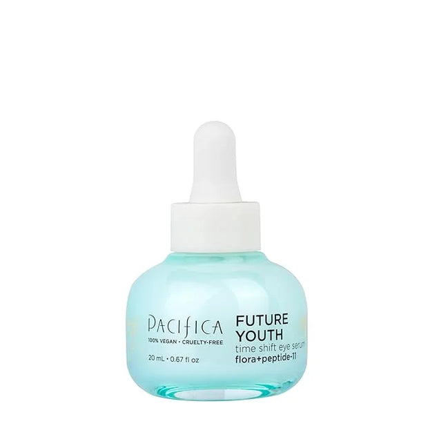 Pacifica Future Youth Time Shift Eye Serum – Peptide Eye Serum for Fine Lines & Dark Circles, Lifting & Firming Under Eye ...
