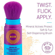 BOB KIDS Duo Pack SPF Sun Protection, SPF 30 Mineral Powder Sunscreen & SPF 40 Kids Sun Protection Balm, Broad Spectrum, F...