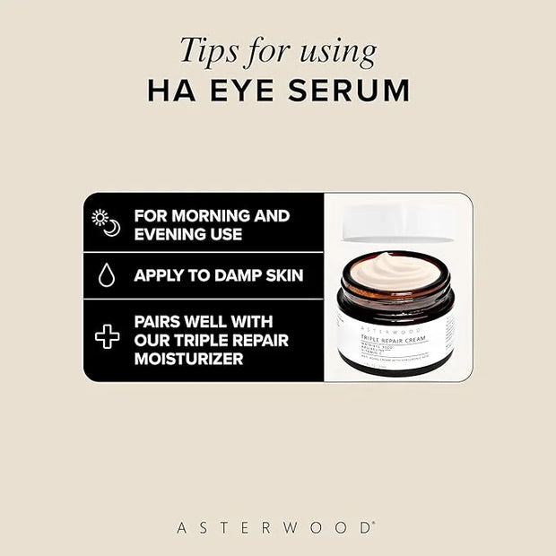 Asterwood Hyaluronic Acid Eye Serum + Lip Treatment - Product Image
