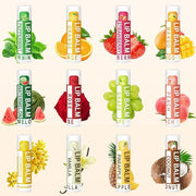 DMSKY 12 Pack Lip Balm, Natural