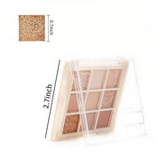 Boobeen Nude Eyeshadow Palette - Matte and Shimmer Makeup, Highly Pigmented Creamy Eye Shadow Powder, Create a Neutral Eye...