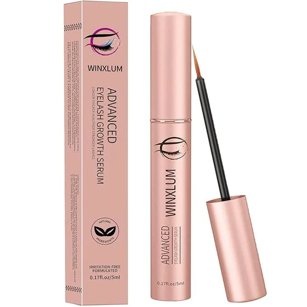 Premium Eyelash Growth Serum, Lash Growth Serum 5ML, Eyebrow Growth Serum with Peptides, Irritation-Free Eyelash Serum to ...