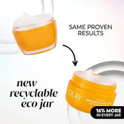 Olay Bright & Even Vitamin C with Lactic Acid Face Moisturizer, 2 oz Lightweight Brightening Face Cream for Uneven Skin To...