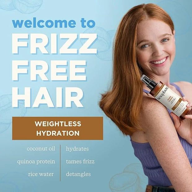Soapbox Mane Tamer, Leave-In Conditioner Spray to Tame Frizz, Smooth Fly Aways, Hydrate, Add Shine & Detangle Dry, Damaged...